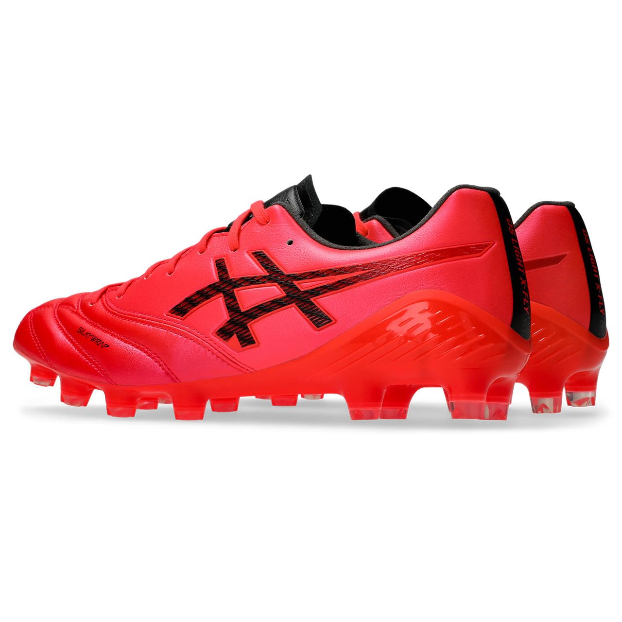 아식스 축구화 DS LIGHT X-FLY 6 23.0 cm 2E 600(플래시 레드/블랙) 이미지 2