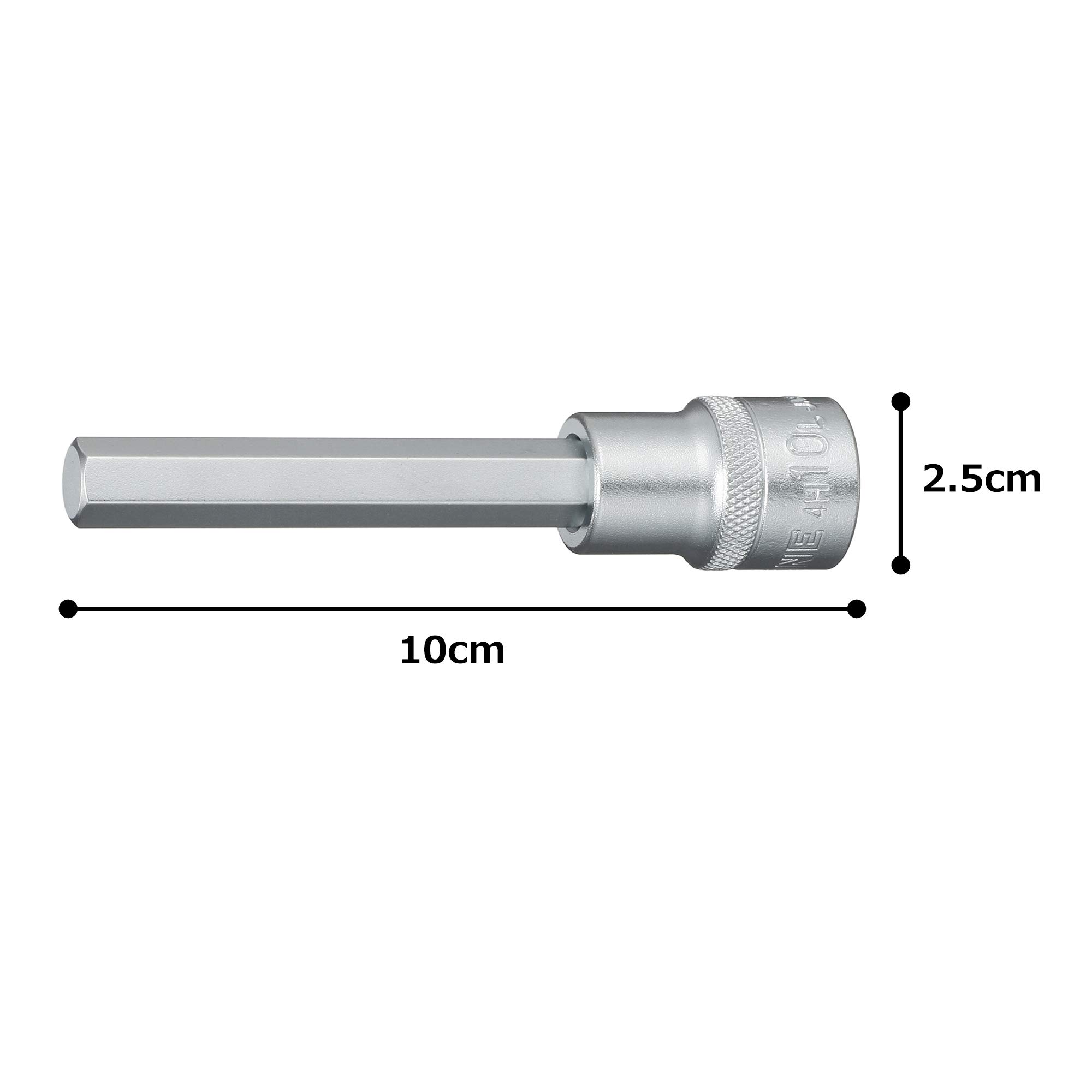 토네 HP4H-10L 롱 육각 소켓 10mm 12.7mm 이미지 5