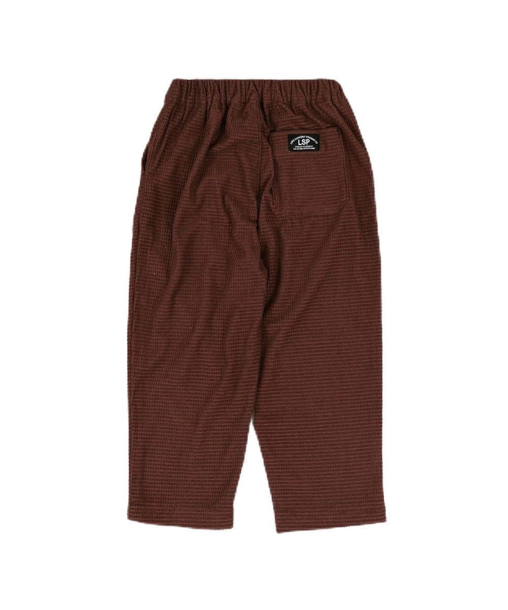 마키즈 와플 코듀로이 이지 팬츠 Ｄ６０브라운 80