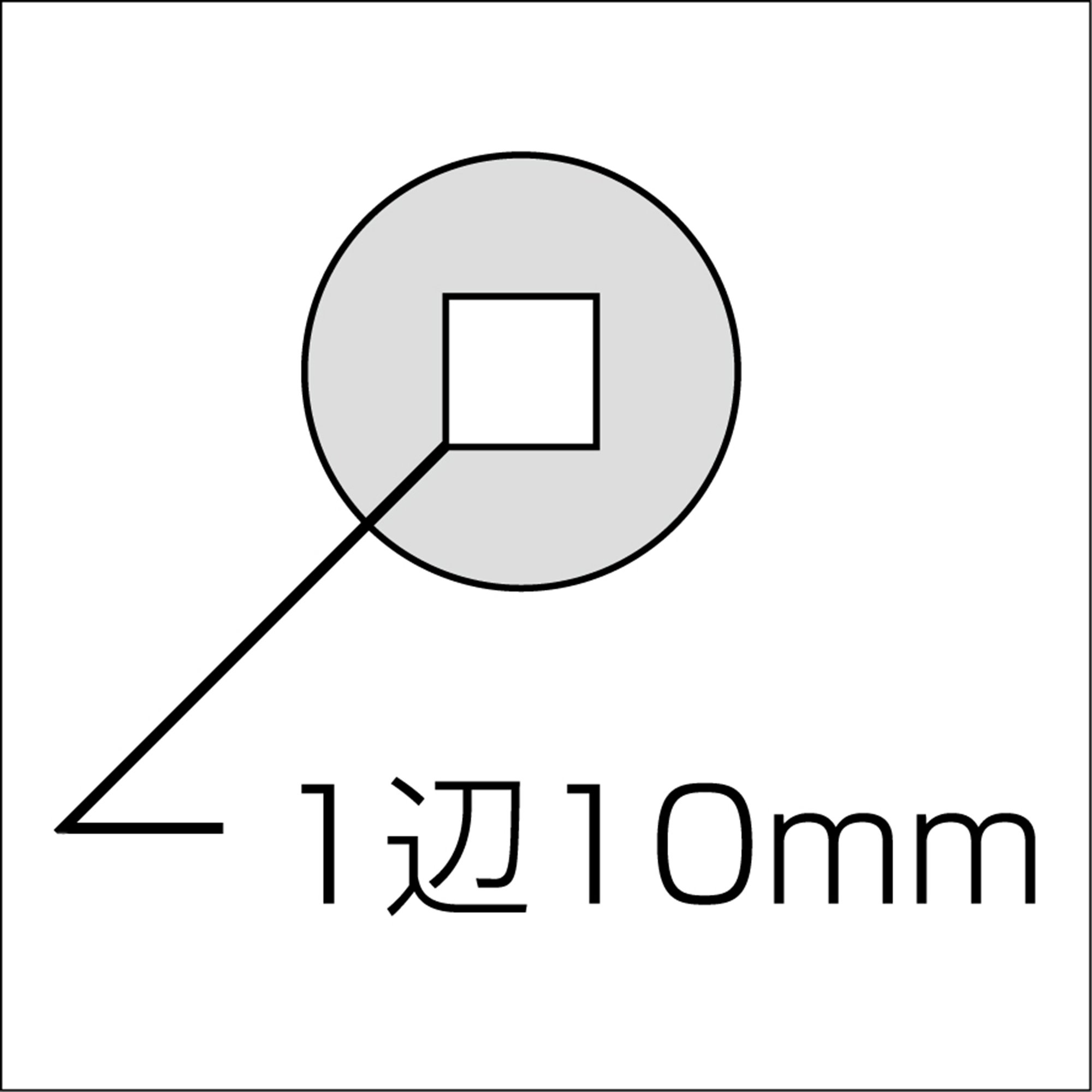 신와 T-2 스케일 루페 28mm 10배 고배율 확대경 이미지 3