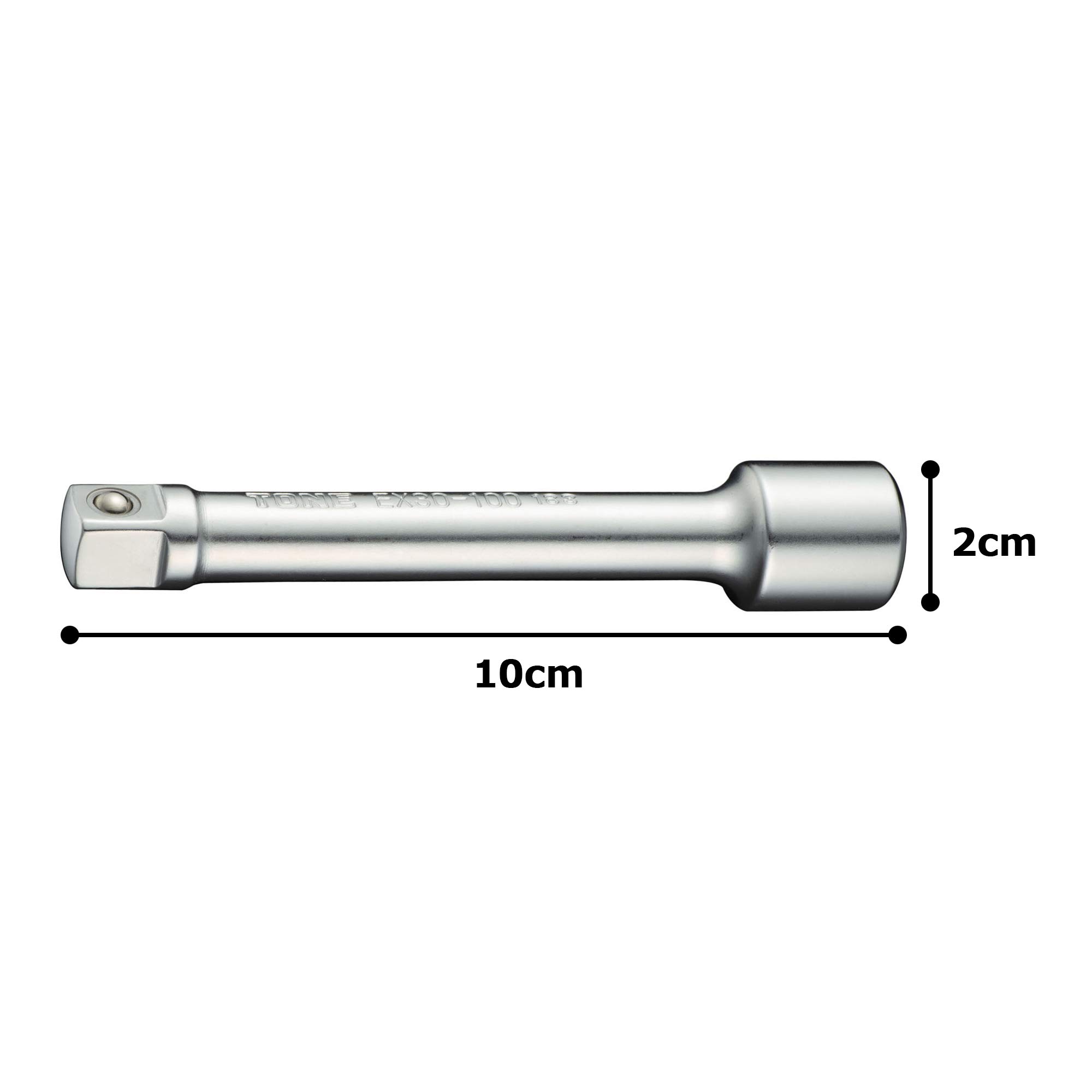 토네 HPEX30-100 9.5mm 100mm 소켓 연장대 이미지 5