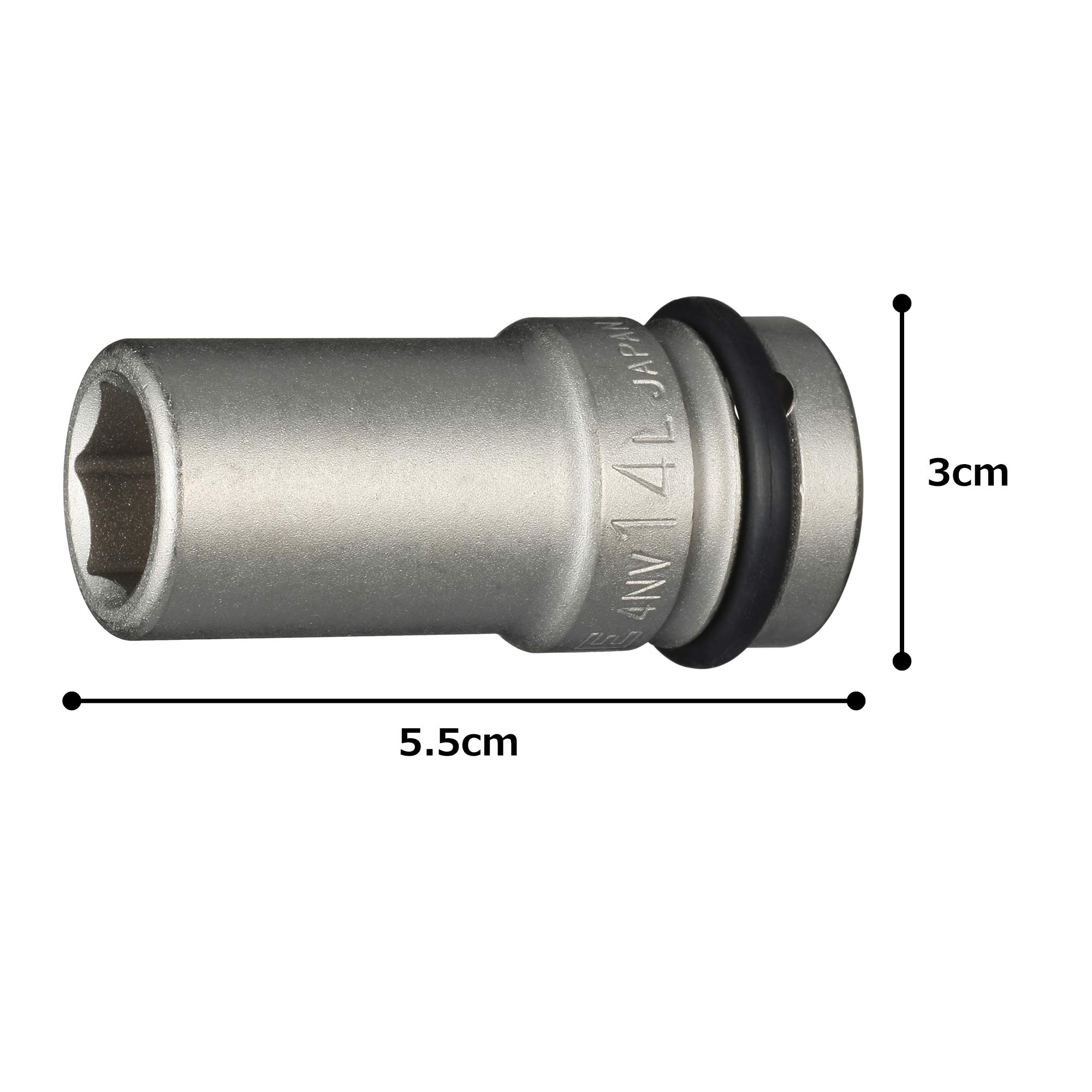 토네 HP4NV-14L 14mm 임팩트 롱소켓 이미지 5