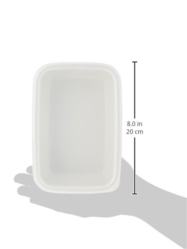 노다호로 화이트시리즈 법랑 사각 딥 M WRF-M 씰뚜껑 이미지 8