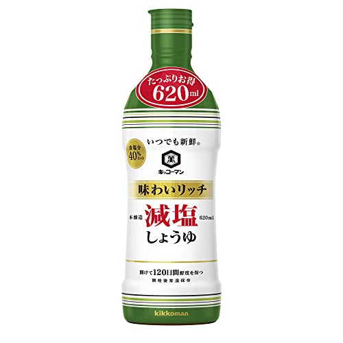 기꼬만 저염 간장 풍부한맛 620ml