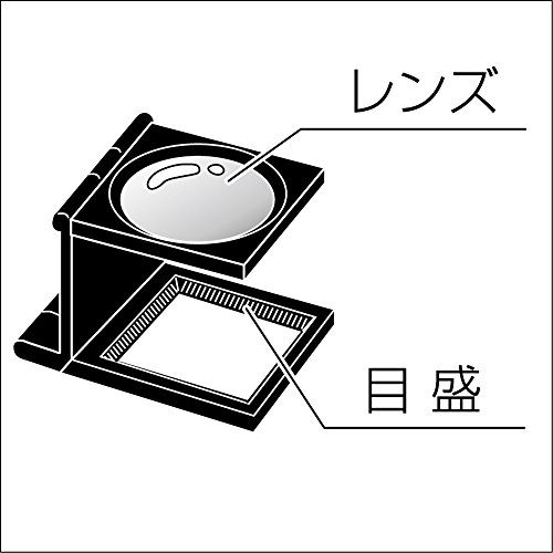 신와 루페 G 스탠드형 75763 25mm 6배 확대경 이미지 3