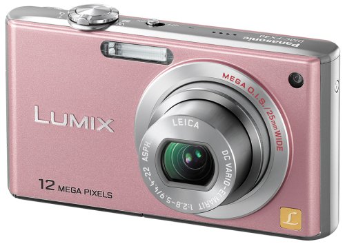 [중고] 파나소닉 루믹스 스위트 핑크 DMC-FX40-P 디지털 카메라