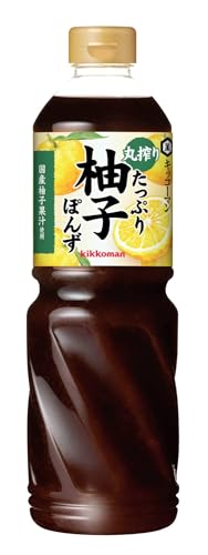 기꼬만 마루시보리 유자 폰즈 1L 간장 소스