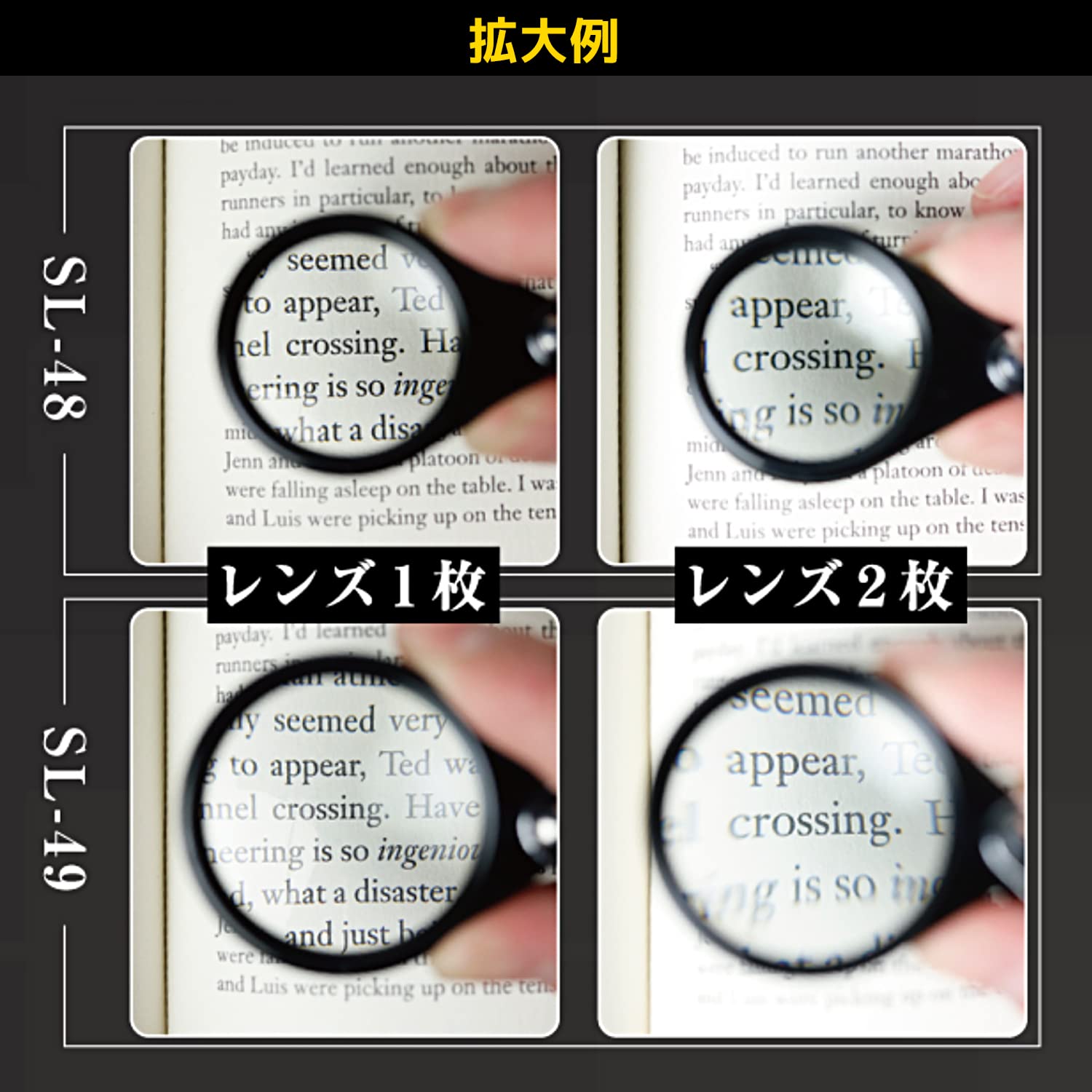 엔지니어 SL-49 포켓 루페 확대경 4배 7배 36mm 렌즈지름:36mm 이미지 2