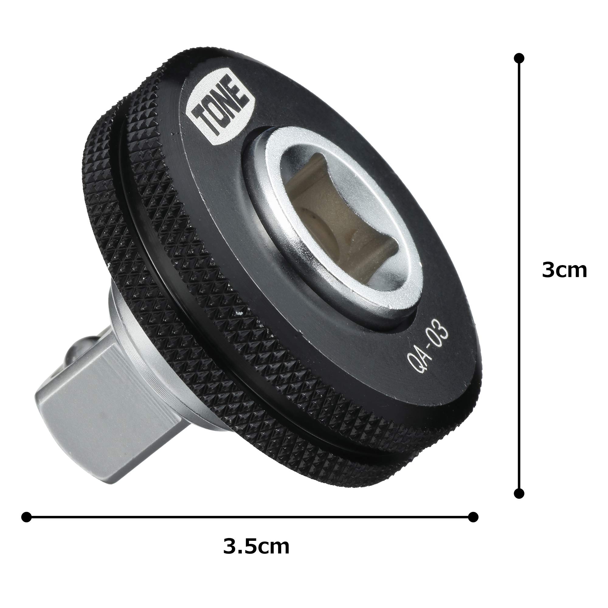 토네 블랙 HPQA-03 9.5mm 퀵 어댑터 이미지 5