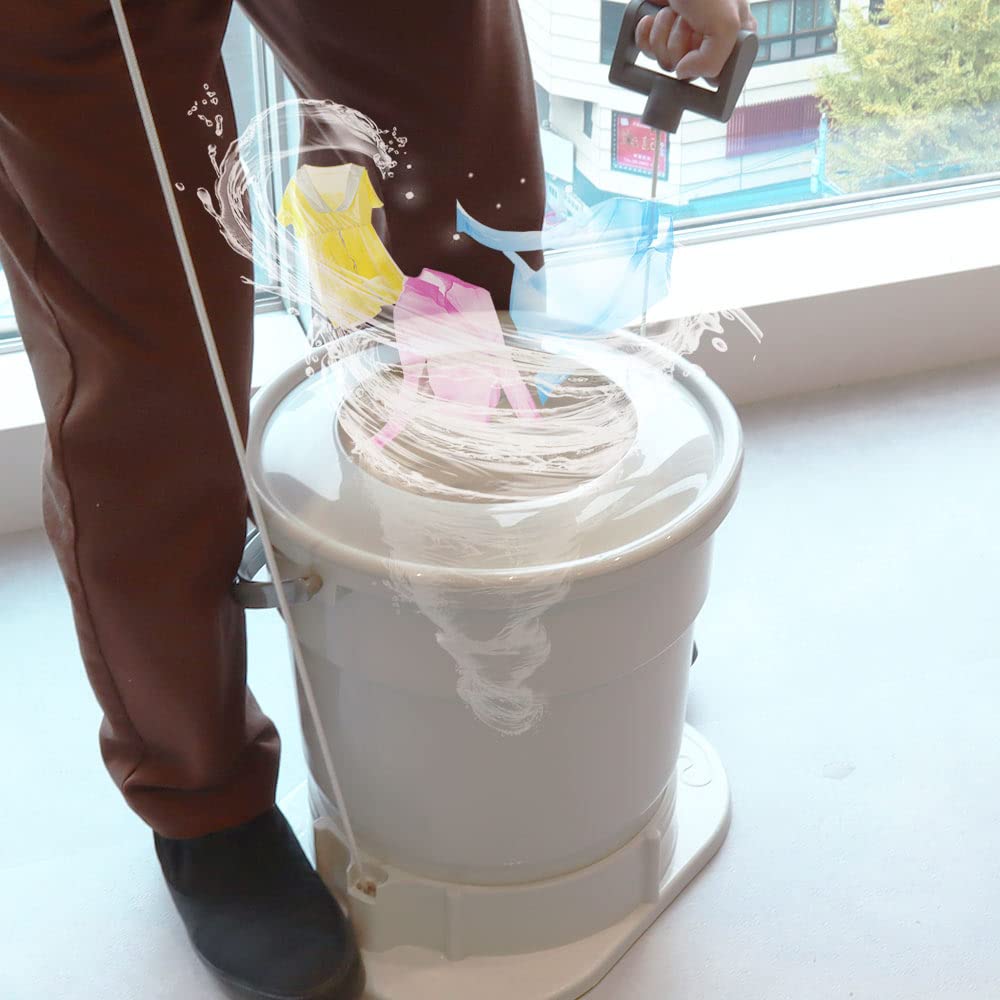산코 미즈키리스피너 수동 탈수기 5.9L 화이트