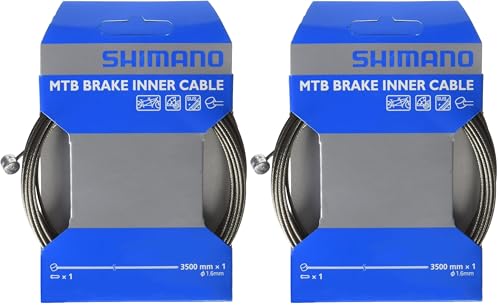 시마노 Y80Z35013 MTB 브레이크 이너 케이블 1.6mm x 3500mm 2개입 이미지 2