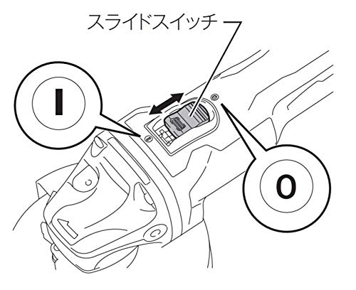 마키타 GA418DZ 18V 100mm 충전식 디스크 그라인더 패들스위치 무선집진연동 이미지 3