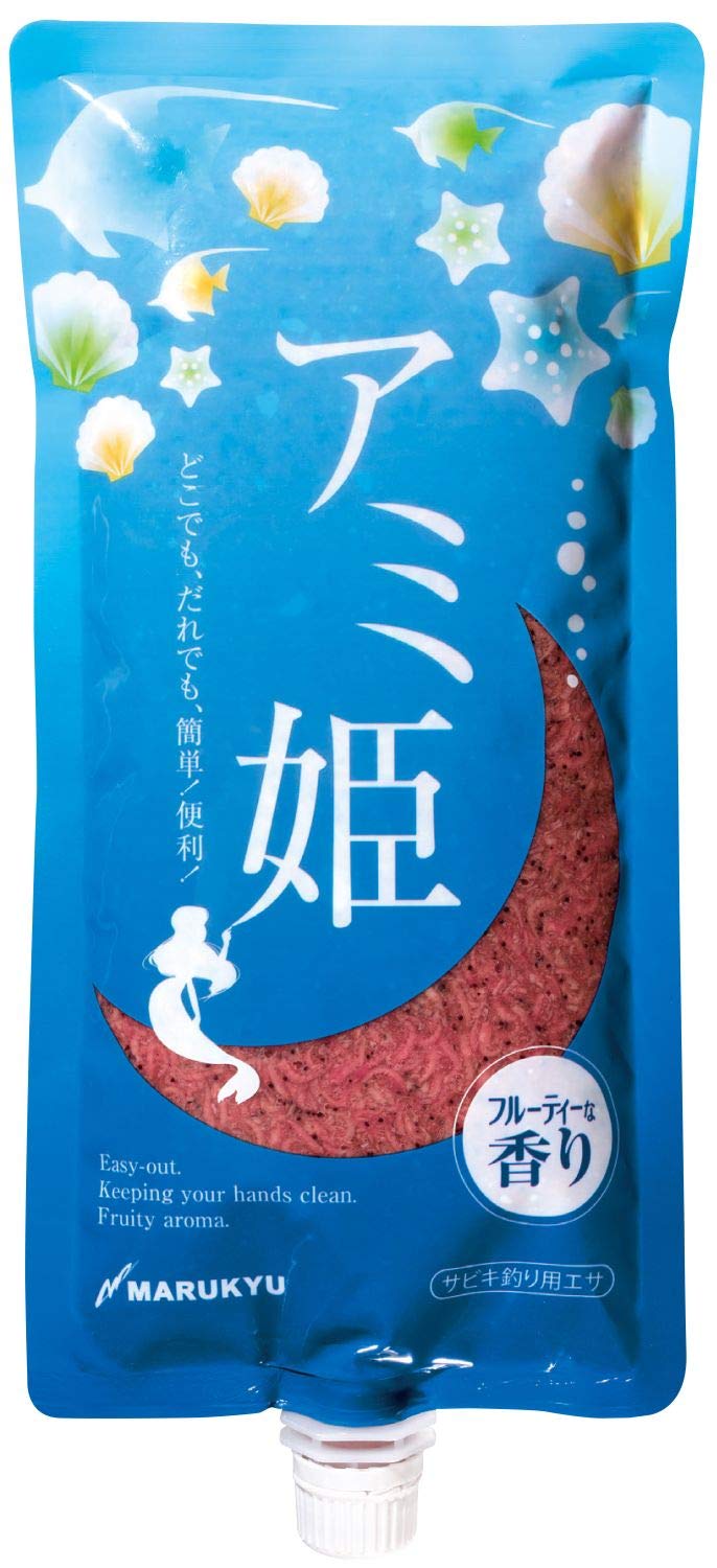 마루큐 아미히메 600g 튜브형 낚시 밑밥 이미지 1
