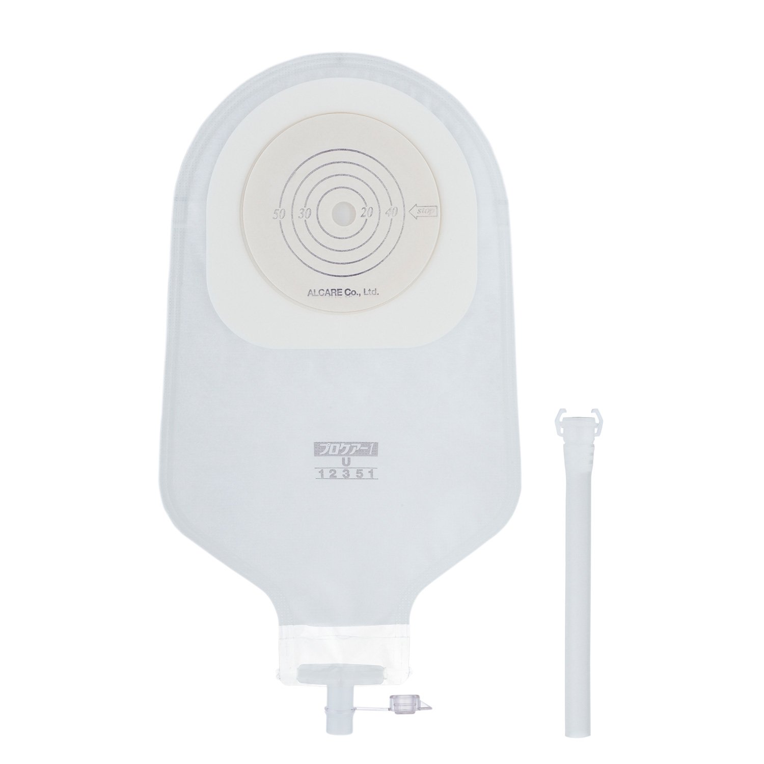 알케어 프로케어 1 프리컷U 12351 50mm 원피스 장루 주머니 10매