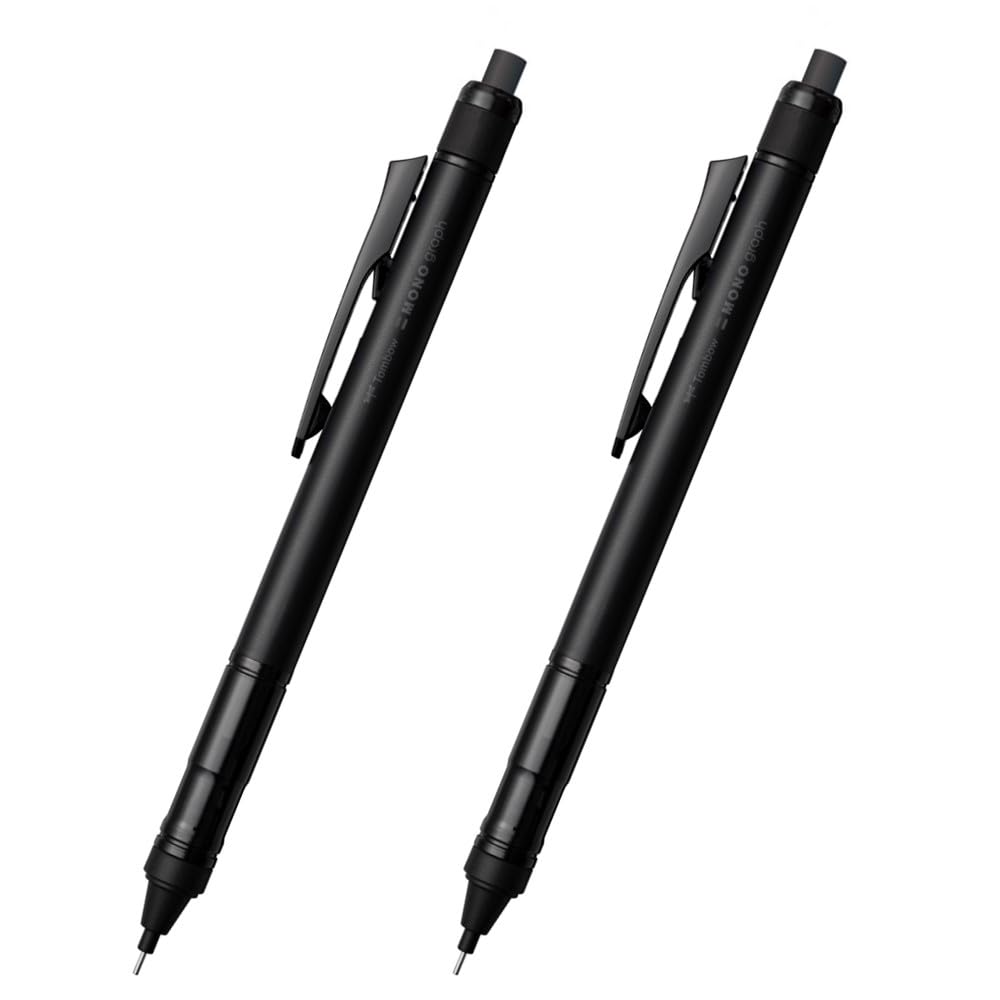 톰보 모노그래프 튠 풀블랙 DPA-165A 0.5mm 샤프 2개