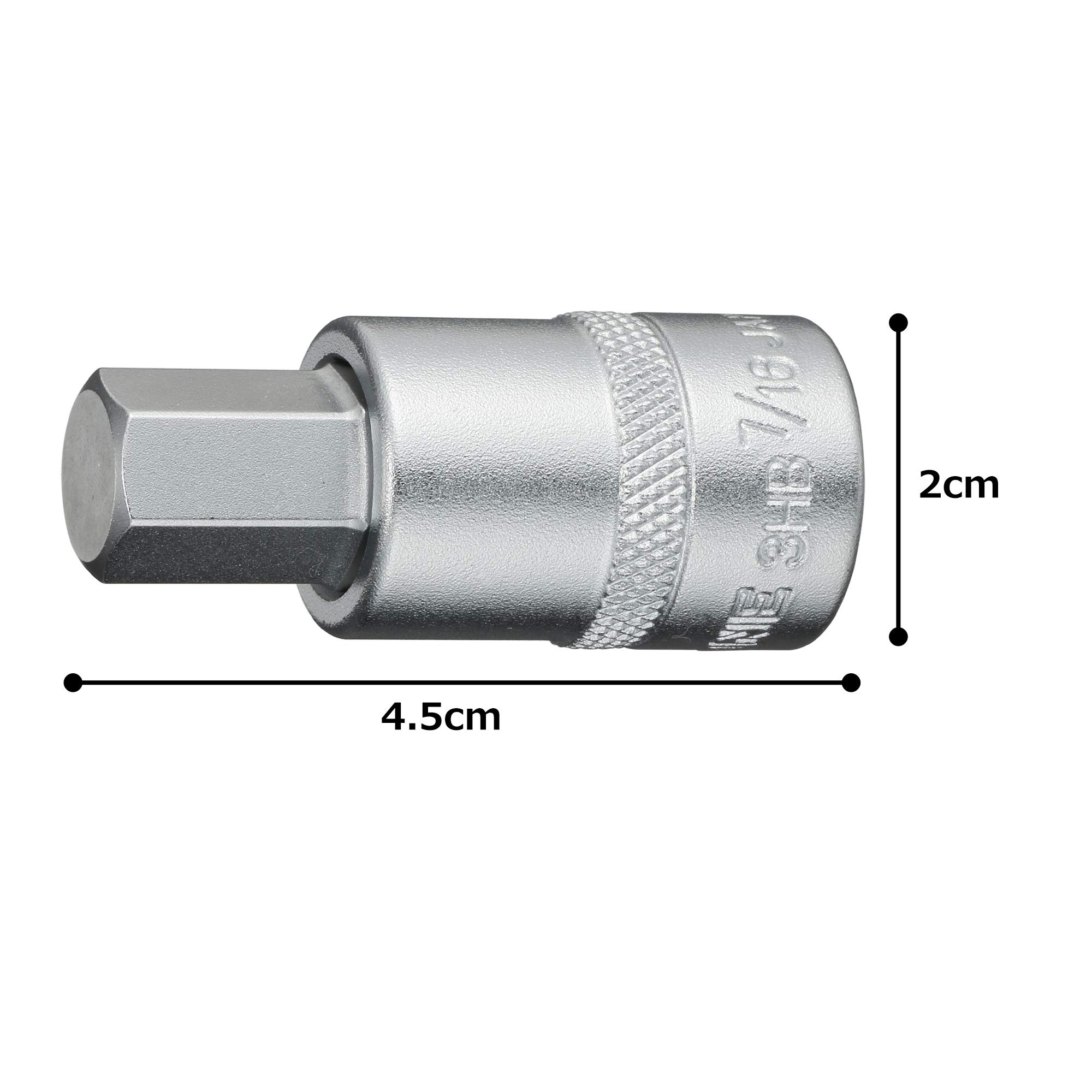 토네 HP3HB-14 헥사곤 소켓 9.5mm 7/16인치 이미지 5