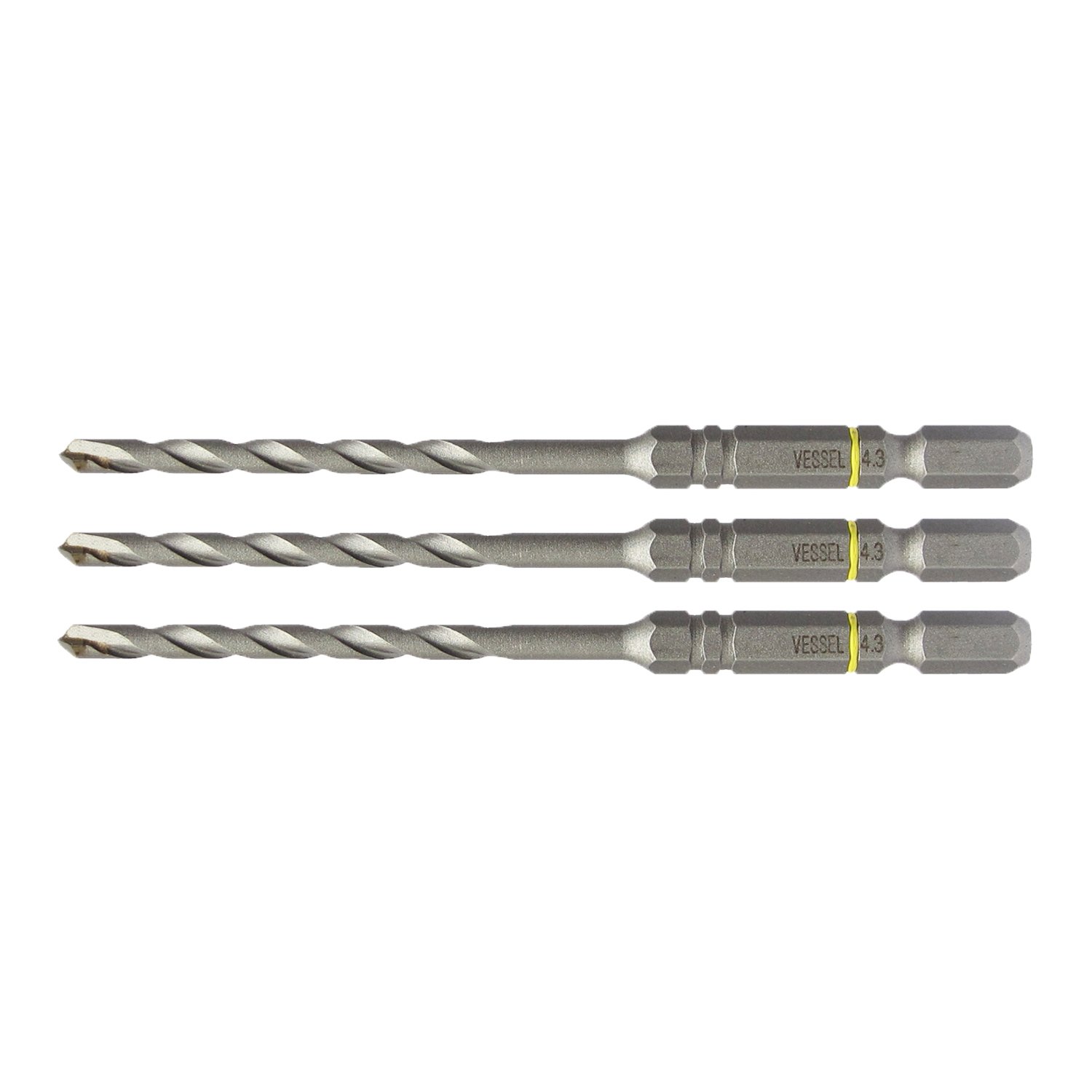 베셀 콘크리트 드릴비트 세트 ACD-3S-4.3 4.3mm