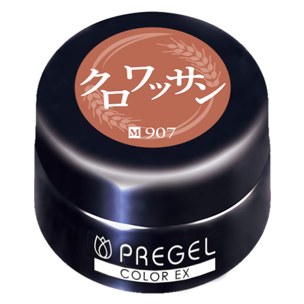프리젤 컬러EX 크루아상 907 3g 젤네일