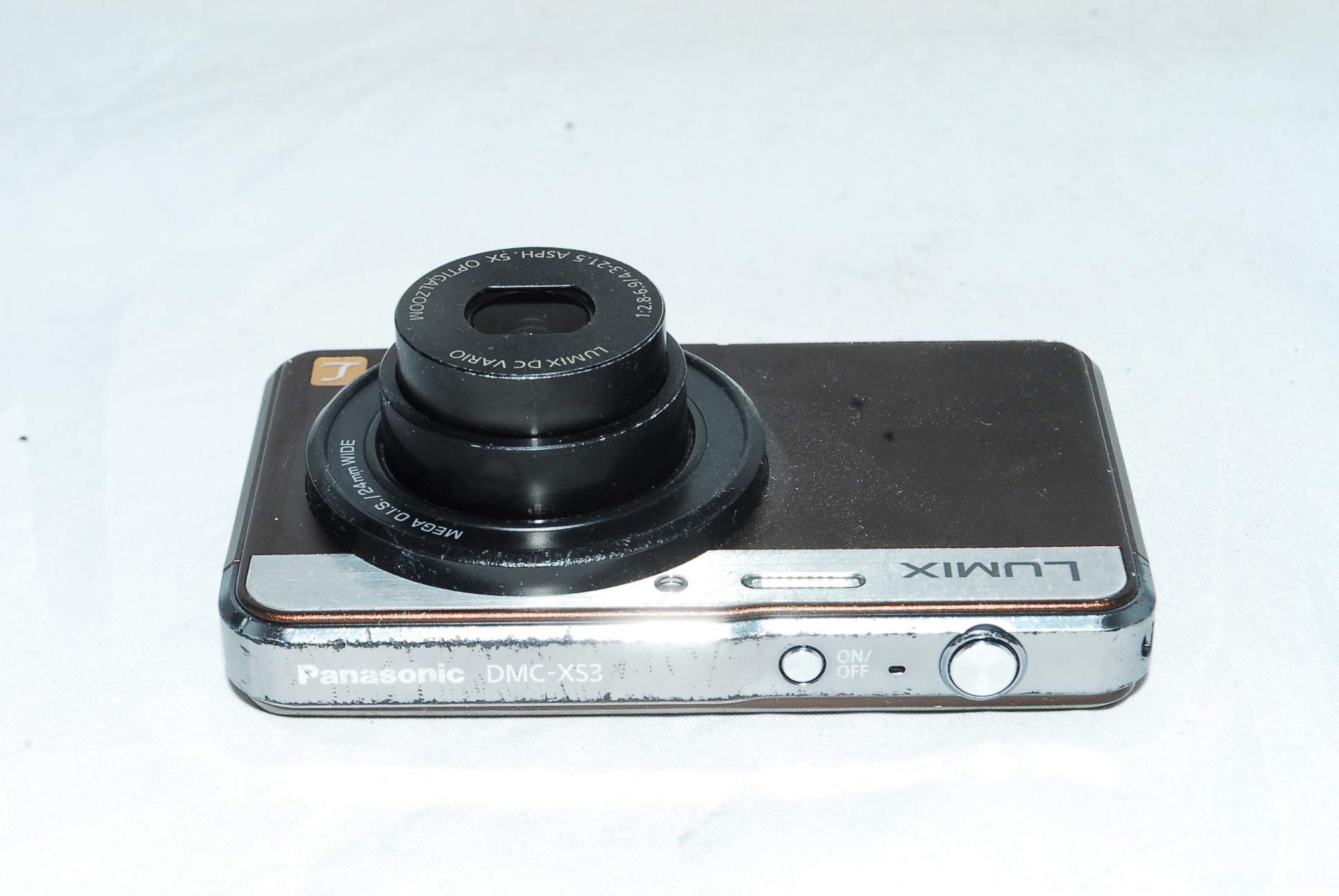 [중고] 파나소닉 루믹스 브라운 DMC-XS3-T 콤팩트 디지털카메라 광학5배줌 이미지 5