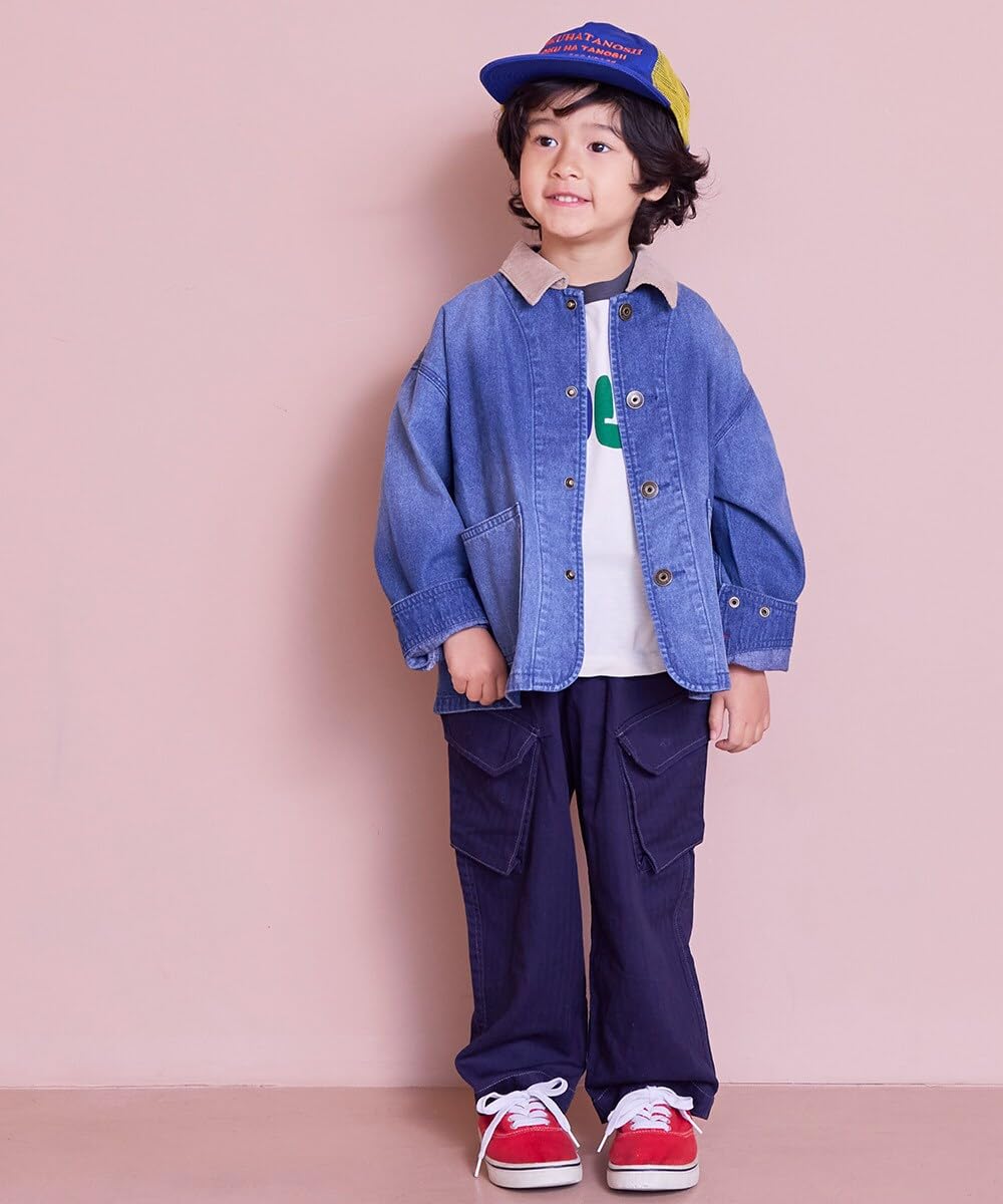 마키즈 데님 커버올 Ｃ２０블루 100 이미지 3