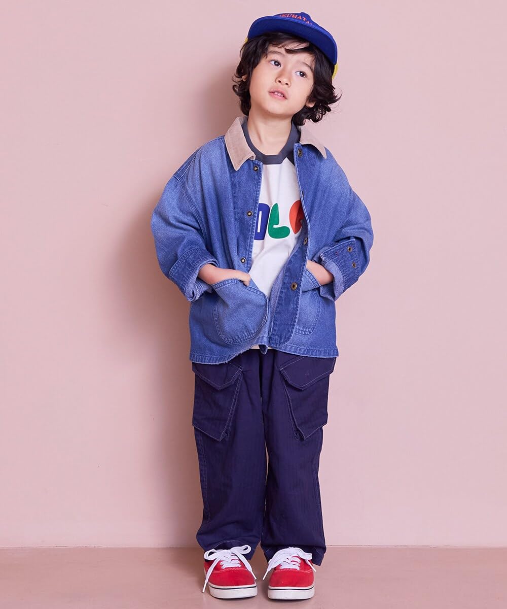 마키즈 데님 커버올 Ｃ２０블루 100 이미지 4
