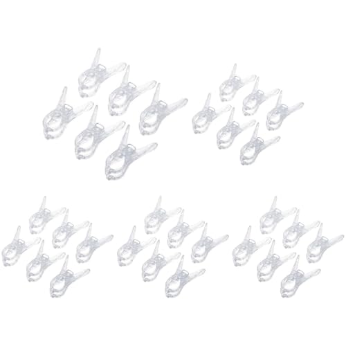 니토리 투명 SN01 6개입 5팩 세트 Y형 빨래집게 폴리카보네이트 이미지 2