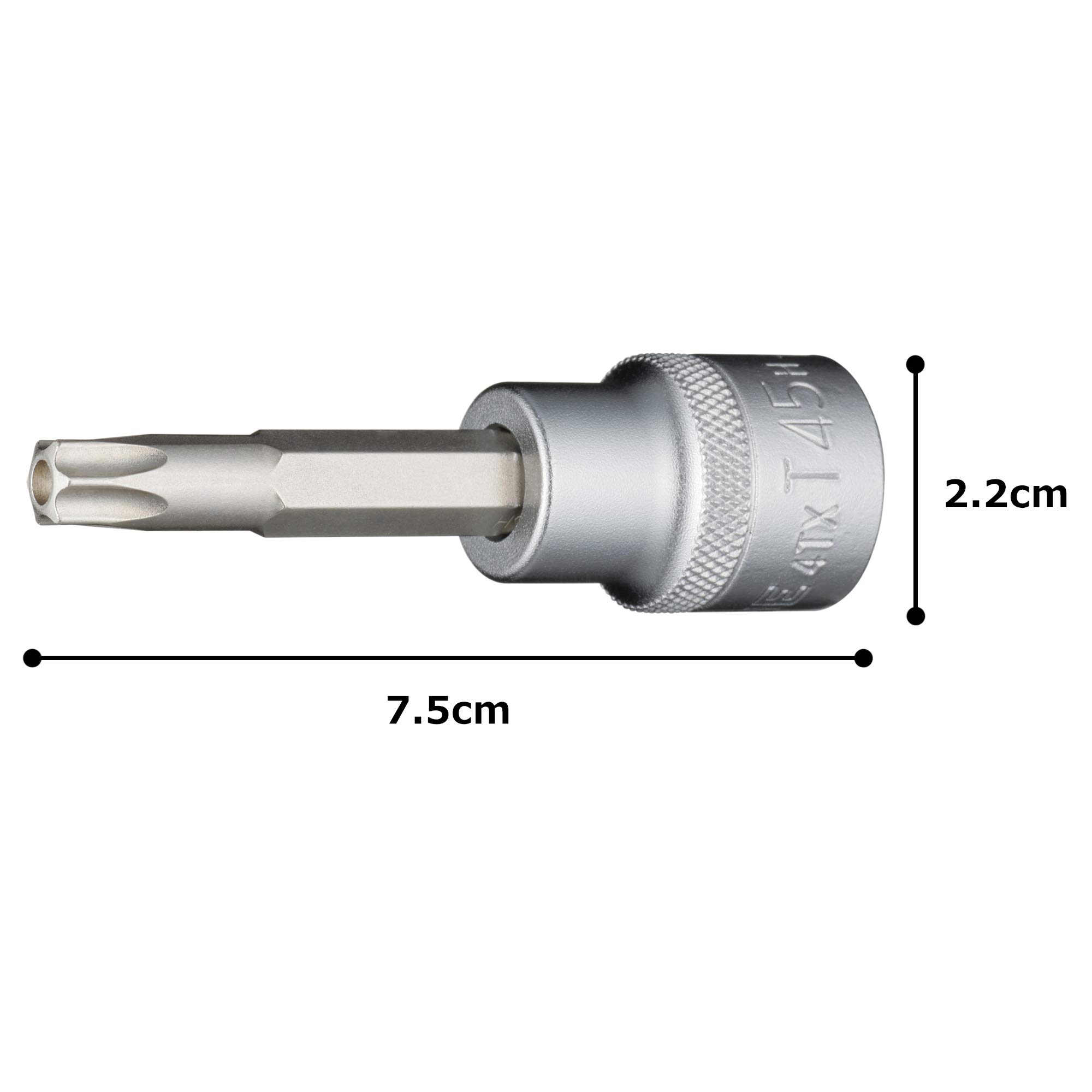 토네 HP4TX-T45H 12.7mm 별렌치 소켓 보안용 T45H 이미지 5