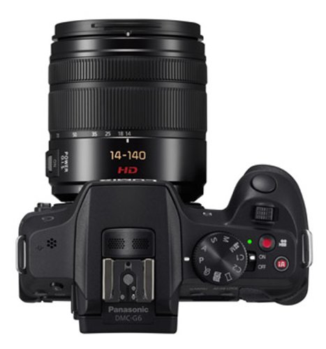 [중고] 파나소닉 루믹스 블랙 DMC-G6H 미러리스 카메라 14-140mm 렌즈킷 이미지 3