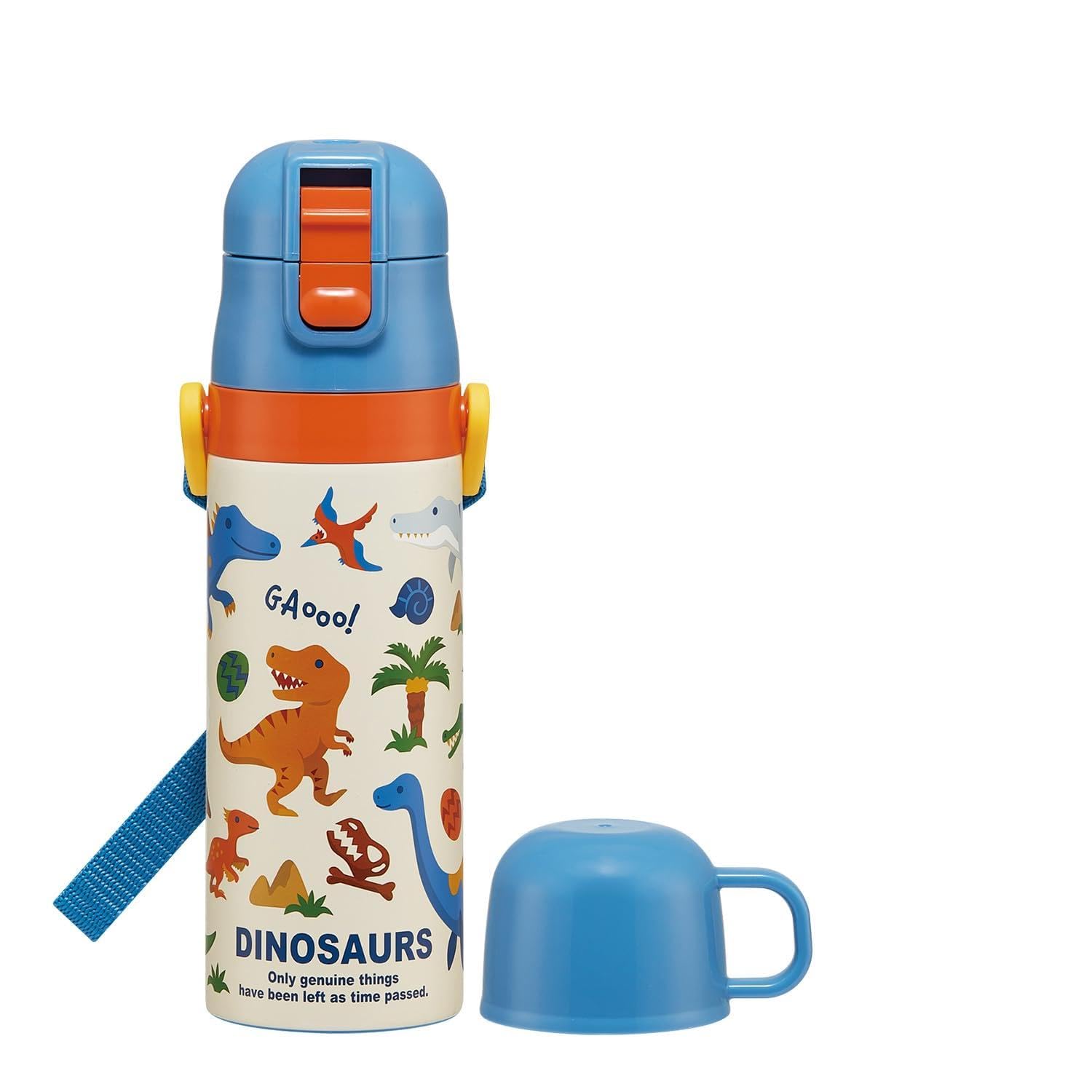 스케이터 디노사우루스 2WAY 470ml 어린이용 스테인리스 보온병