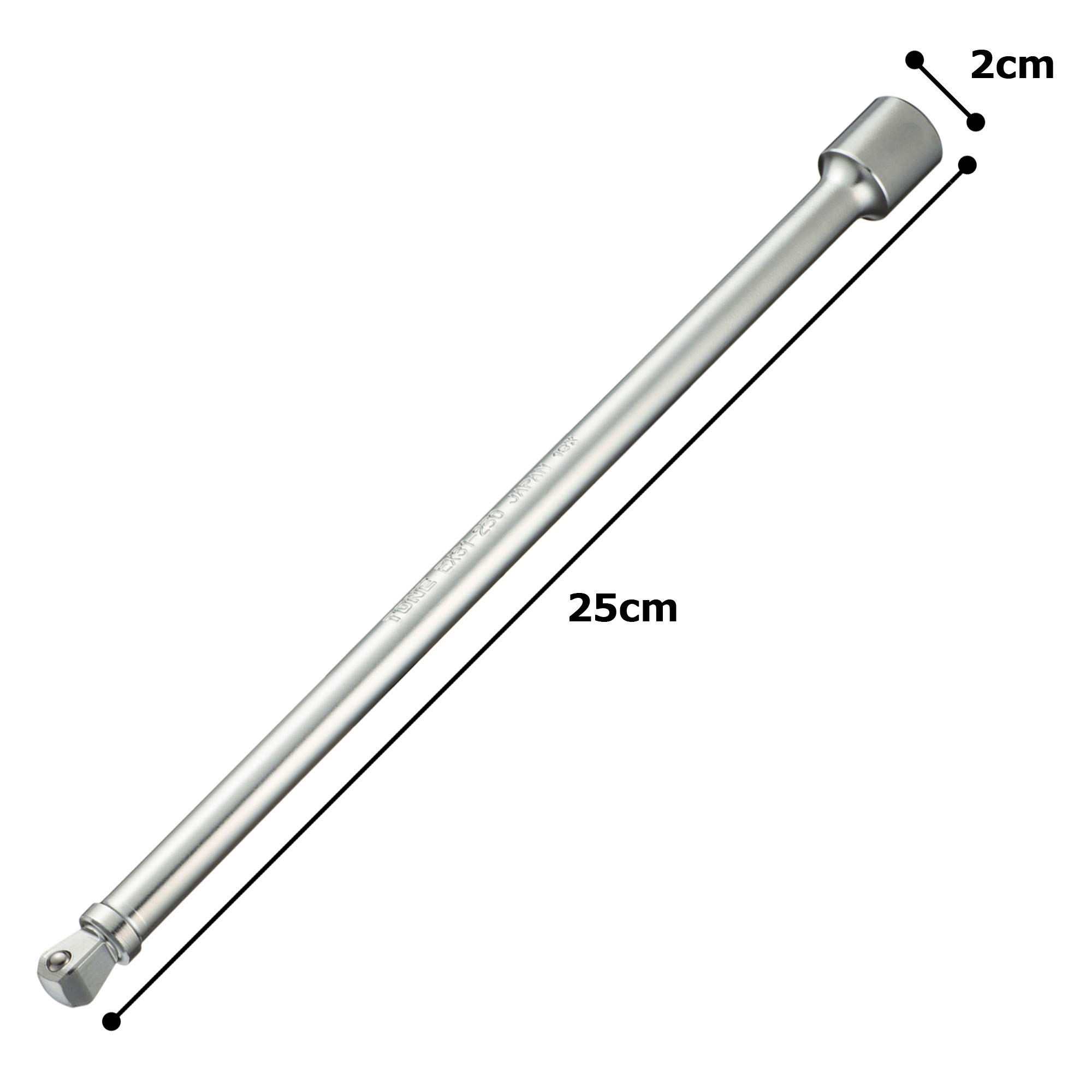 토네 HPEX31-250 9.5mm 250mm 소켓 연장대 스윙형 이미지 5