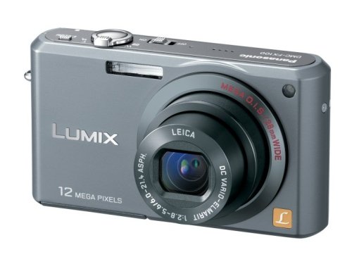 [중고] 파나소닉 루믹스 FX100 DMC-FX100-S 콤팩트 디지털카메라 블레이드 실버
