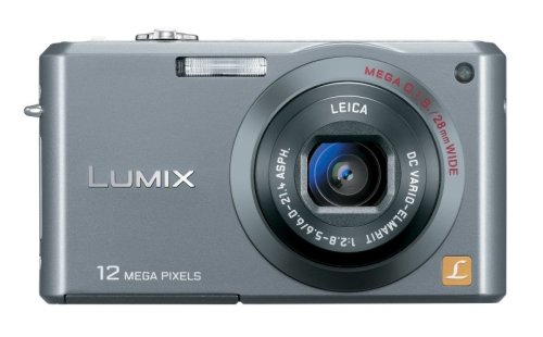[중고] 파나소닉 루믹스 FX100 DMC-FX100-S 콤팩트 디지털카메라 블레이드 실버 이미지 2