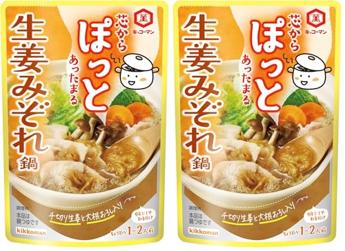 기꼬만 신카라폿토 생강 미조레 나베 125g 2개입