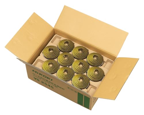 하이코키 VS2545 45mm 2.5mm 300개 30롤 와이어 연결못 황색 볼록 이미지 2