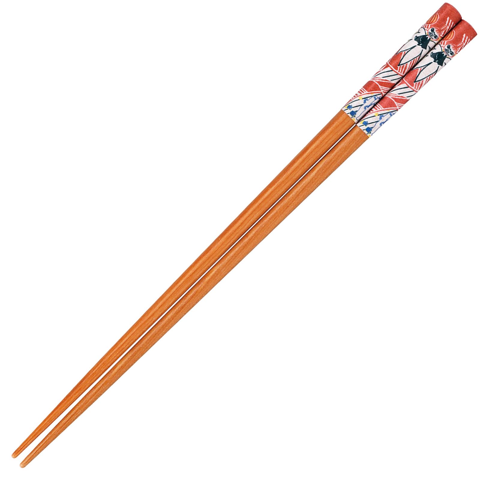 야마카 무민 니뇨로니뇨로 MM8500-842H 23cm 젓가락 세트 젓가락&수저받침 세트 이미지 4