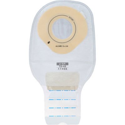 알케어 유케어 TD 17466 45mm 장루주머니 10매