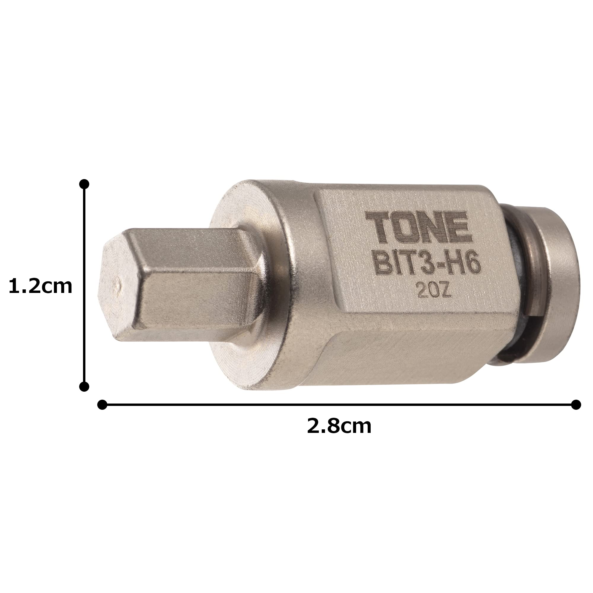 토네 BIT3-H06 6mm 육각 비트 이미지 4