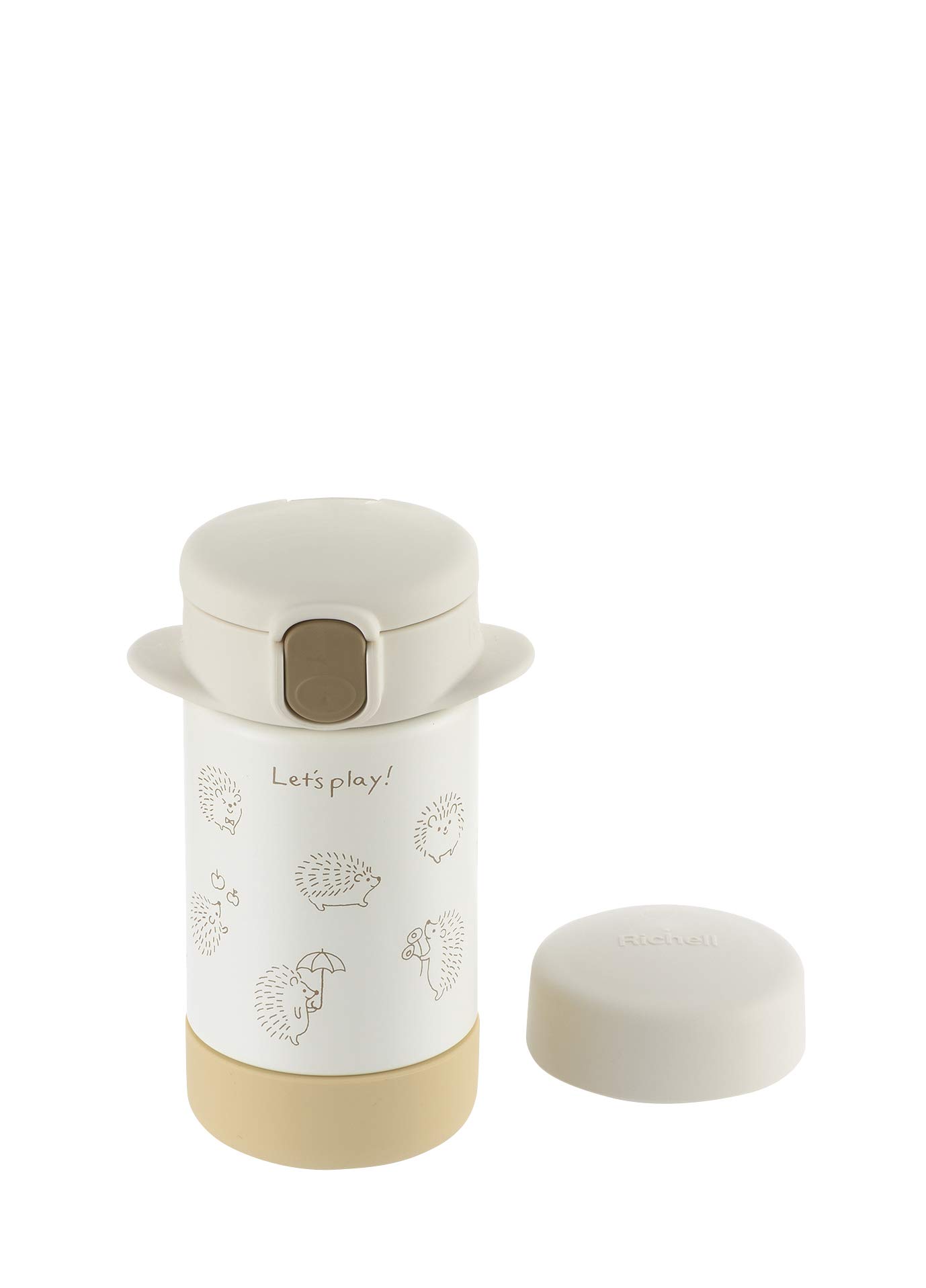 리첼 2WAY 스테인리스 슬림 화이트 160 빨대컵 160 ml