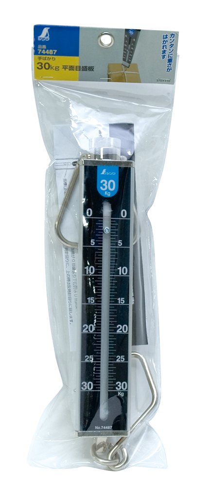 신와 74487 30kg 수동저울 평면눈금판 이미지 2