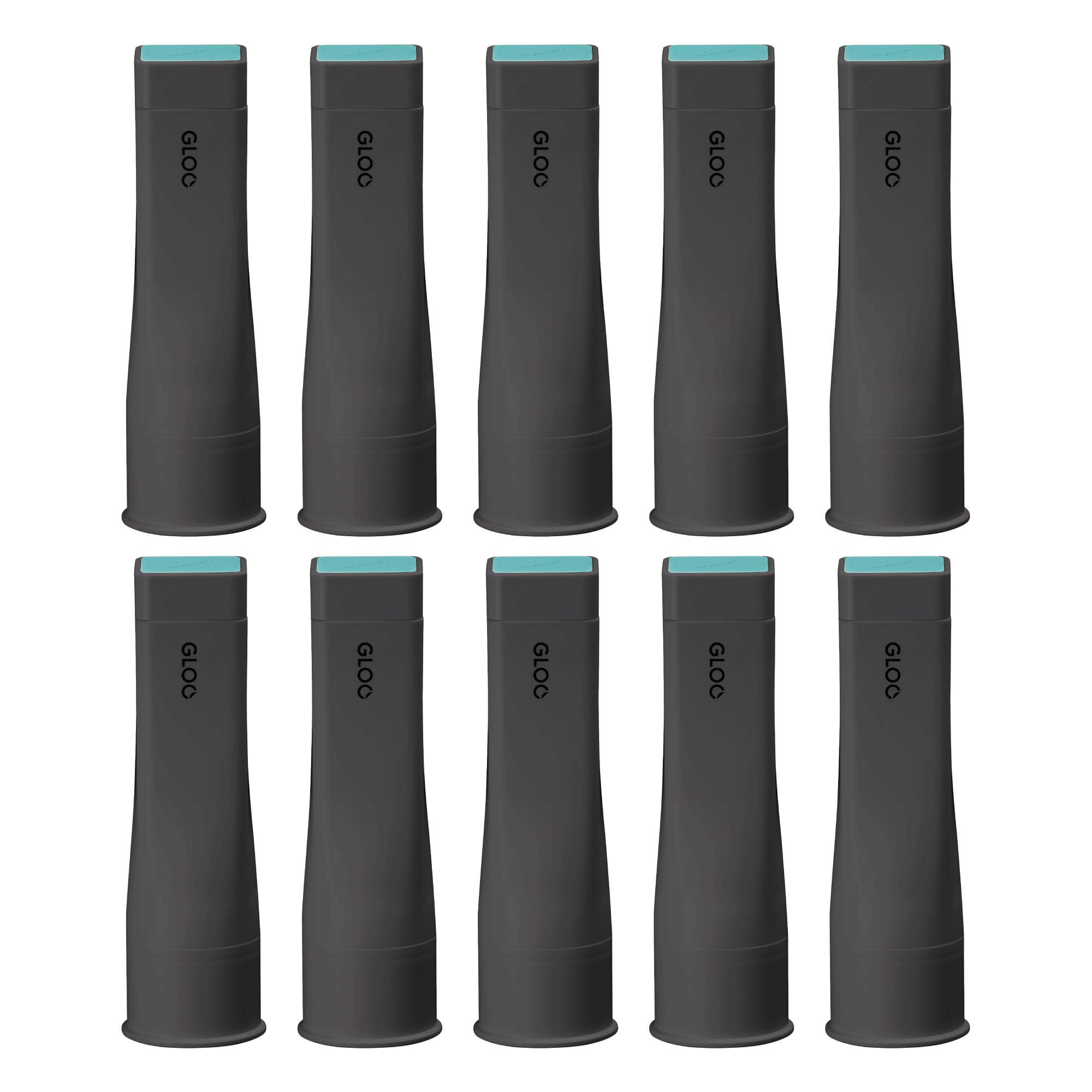 코쿠요 GLOO 블랙 S사이즈 10개입 사각 딱풀 색깔 있는 타입 타-G311DX10SET