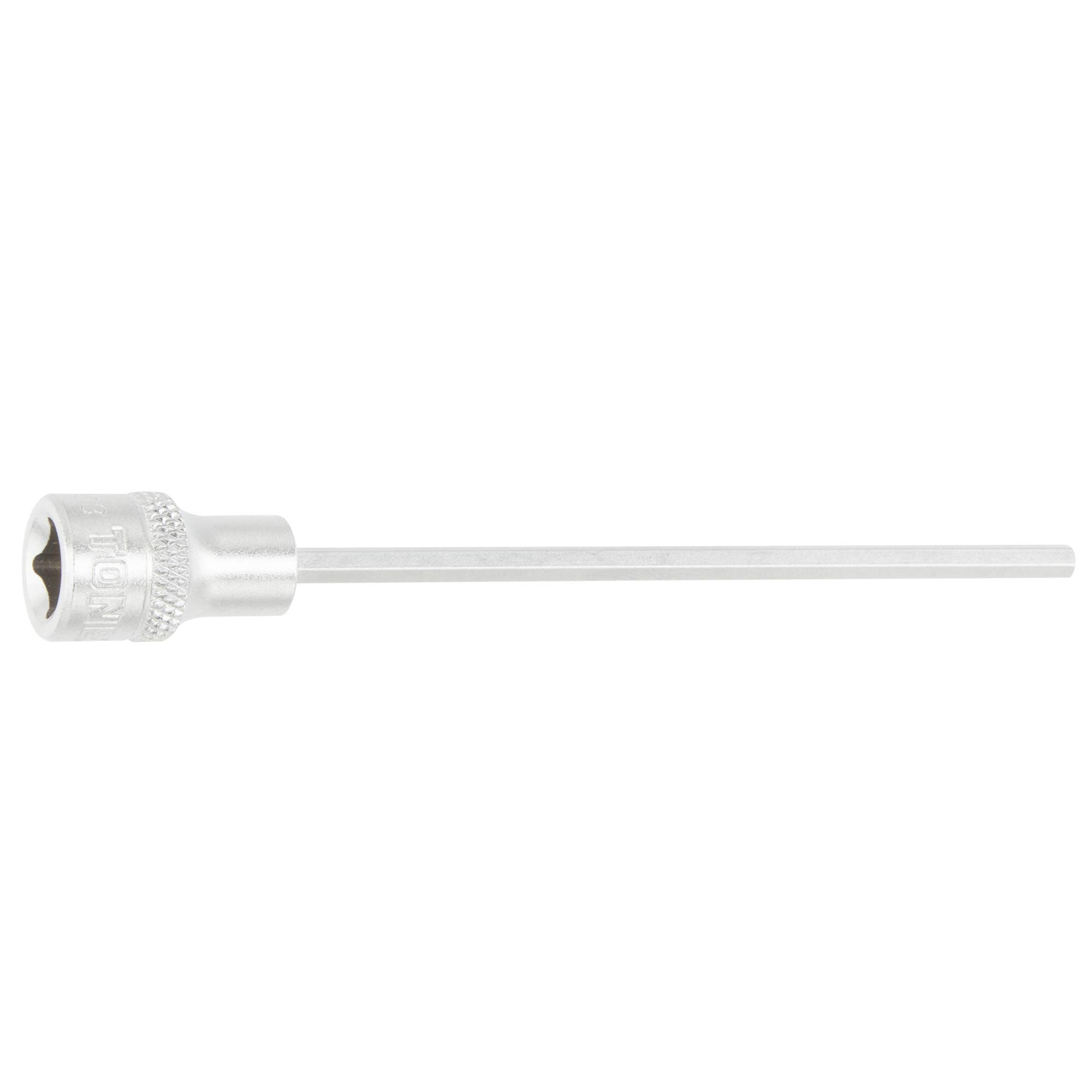 토네 2H-03L 3mm 롱 육각 소켓 6.35mm 이미지 2