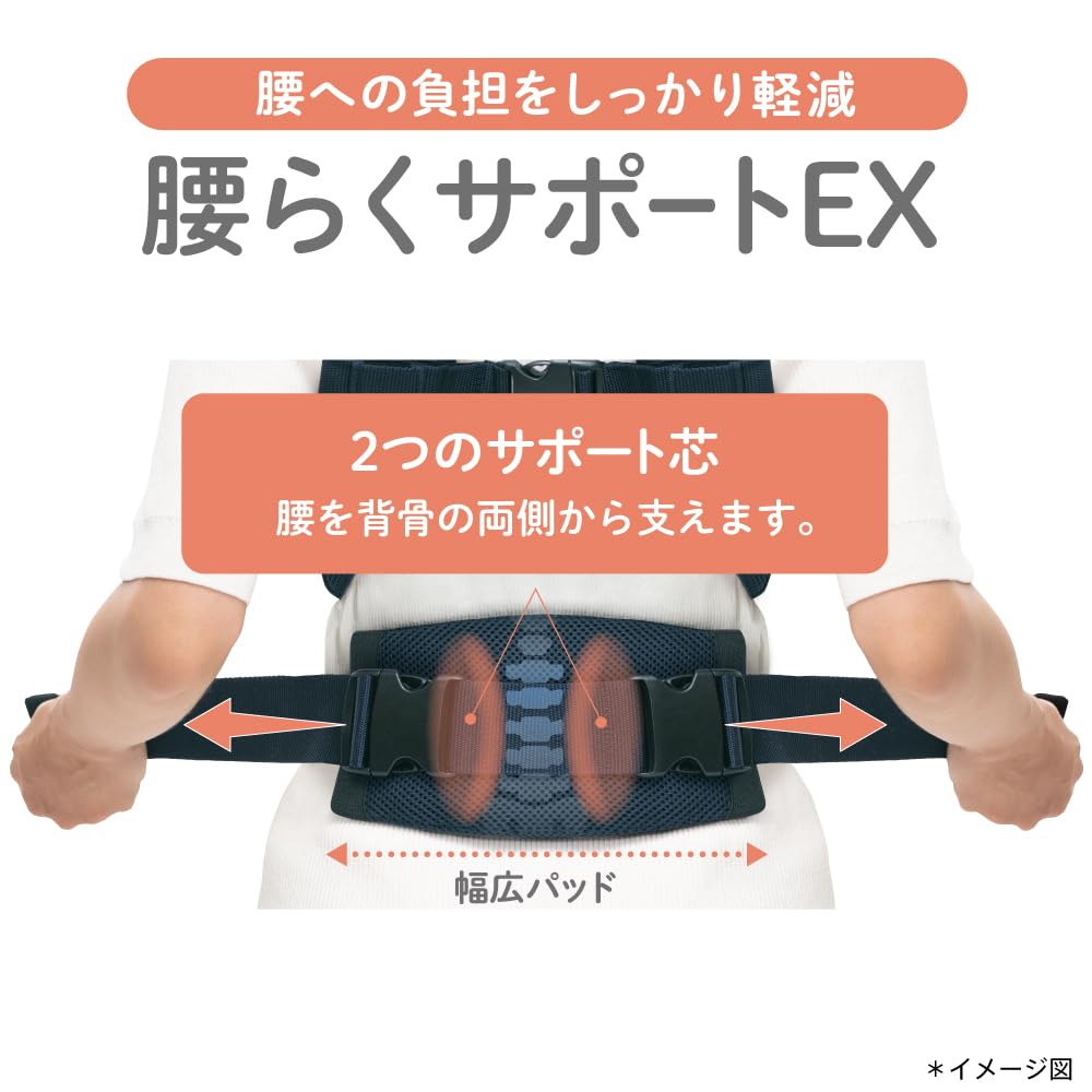 아프리카 코알라 울트라메쉬 EX 네이비 2163286 4WAY 아기띠 이미지 3