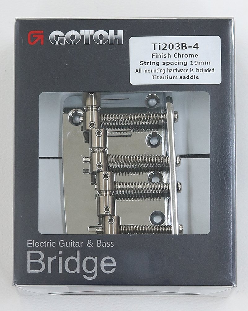 고토 Ti203B-4C 베이스 브릿지 티타늄 새들 크롬 이미지 2