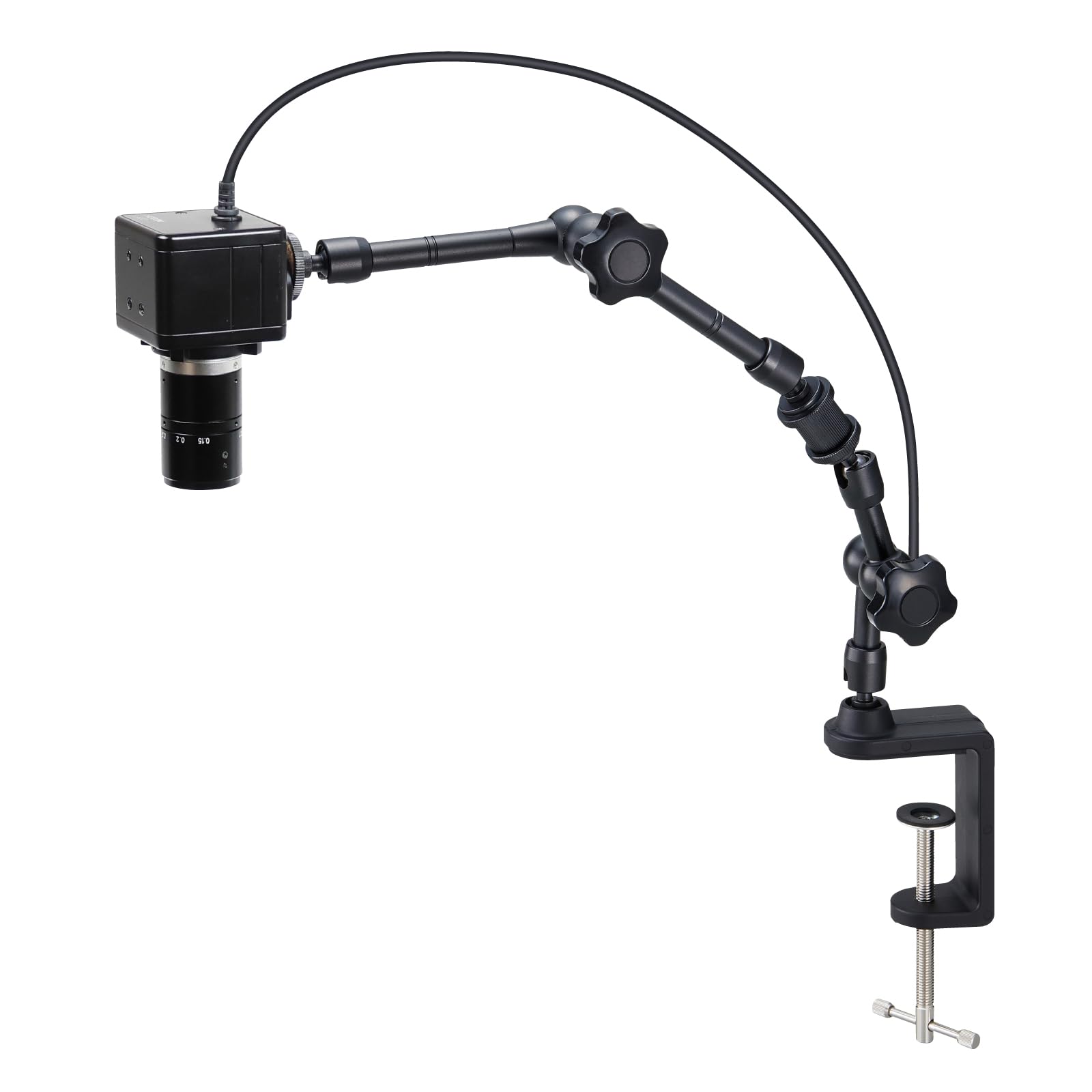 호잔 300만 USB 연결 300만 화소 초점거리 8mm 작동거리 100mm-∞ 암 클램프