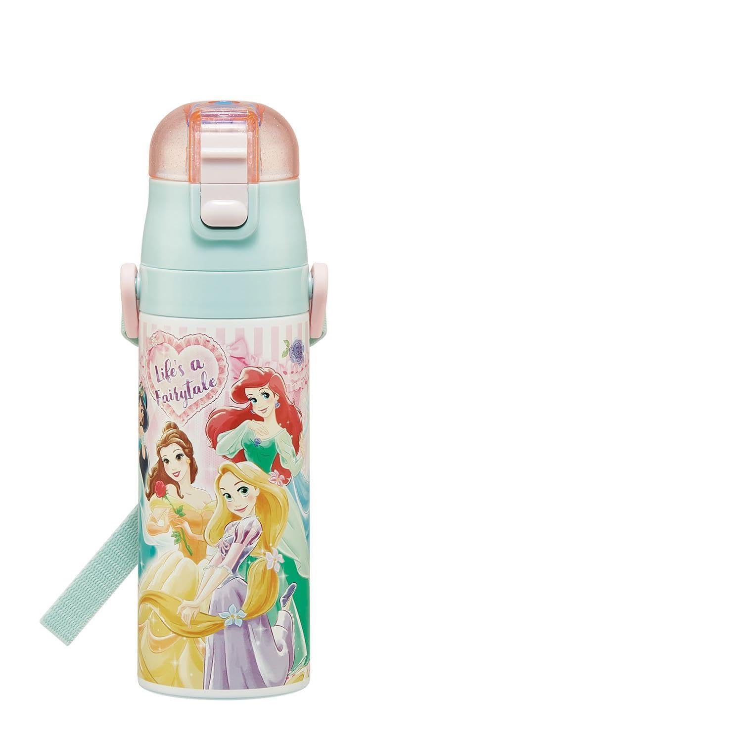 스케이터 디즈니 프린세스 470ml SDC4-A 어린이용 보냉 스테인리스 물통