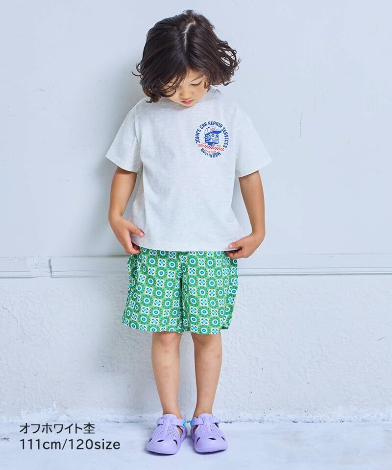 마키즈 데일리 프린트 반팔 티셔츠 블랙총무늬 80 이미지 6