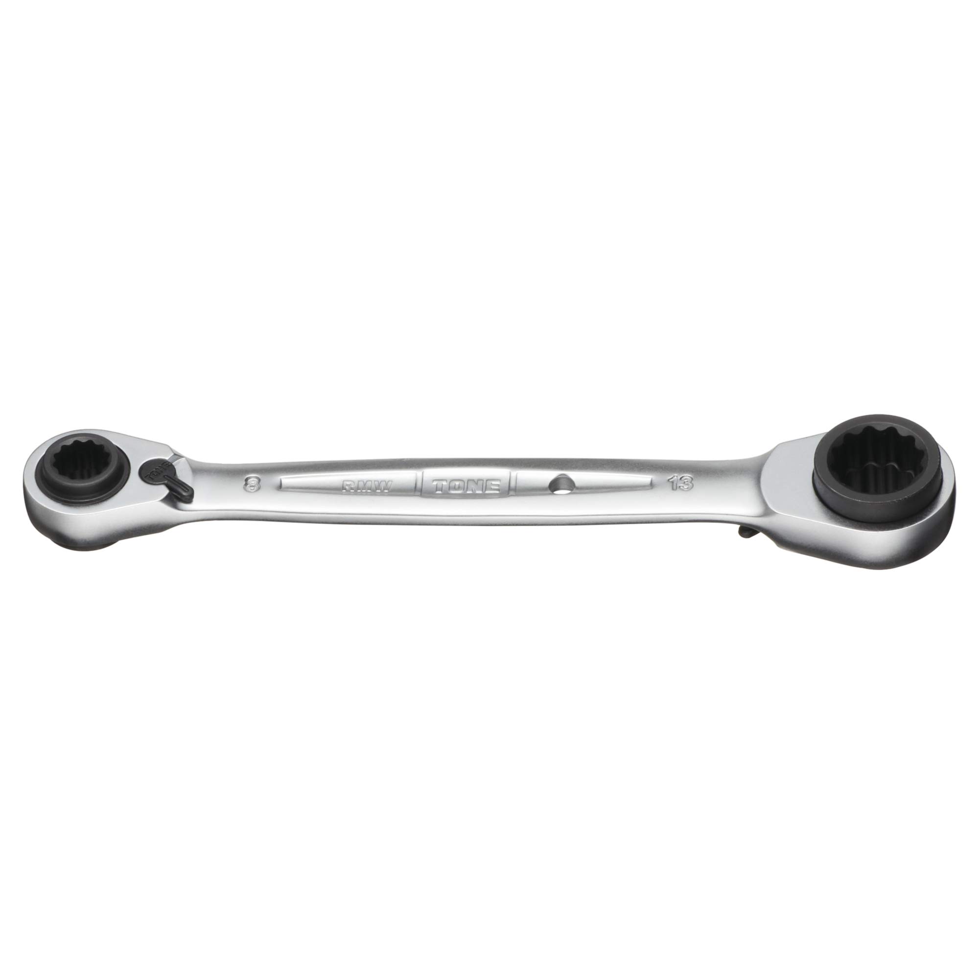 토네 4WAY 라쳇 메가네 렌치 HPRMW-0813 8-13mm