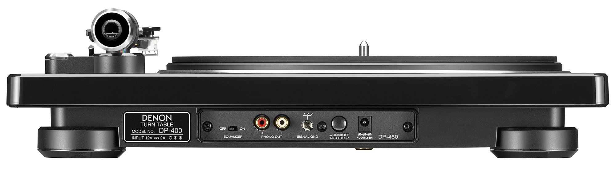 데논 DP-400 블랙 수동 턴테이블 레코드 플레이어 본체만 이미지 2