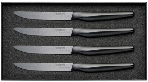 교세라 블랙 SK-BK4PC-BK-AZ 4개 세트 스테이크 나이프 이미지 1