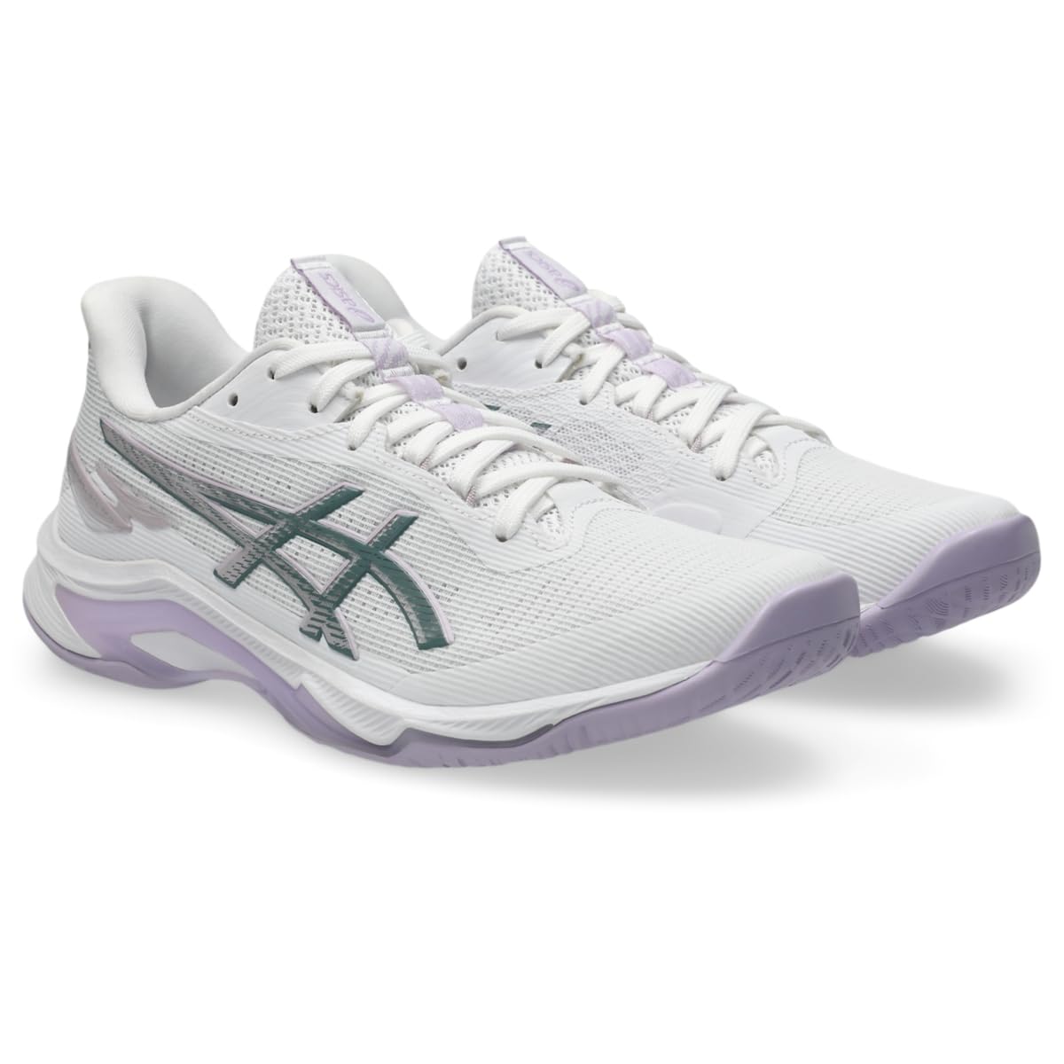 아식스 운동화 넷버너 발리스틱 FF 4 여성용 23.5 cm 화이트/달리아 ASICS 이미지 2